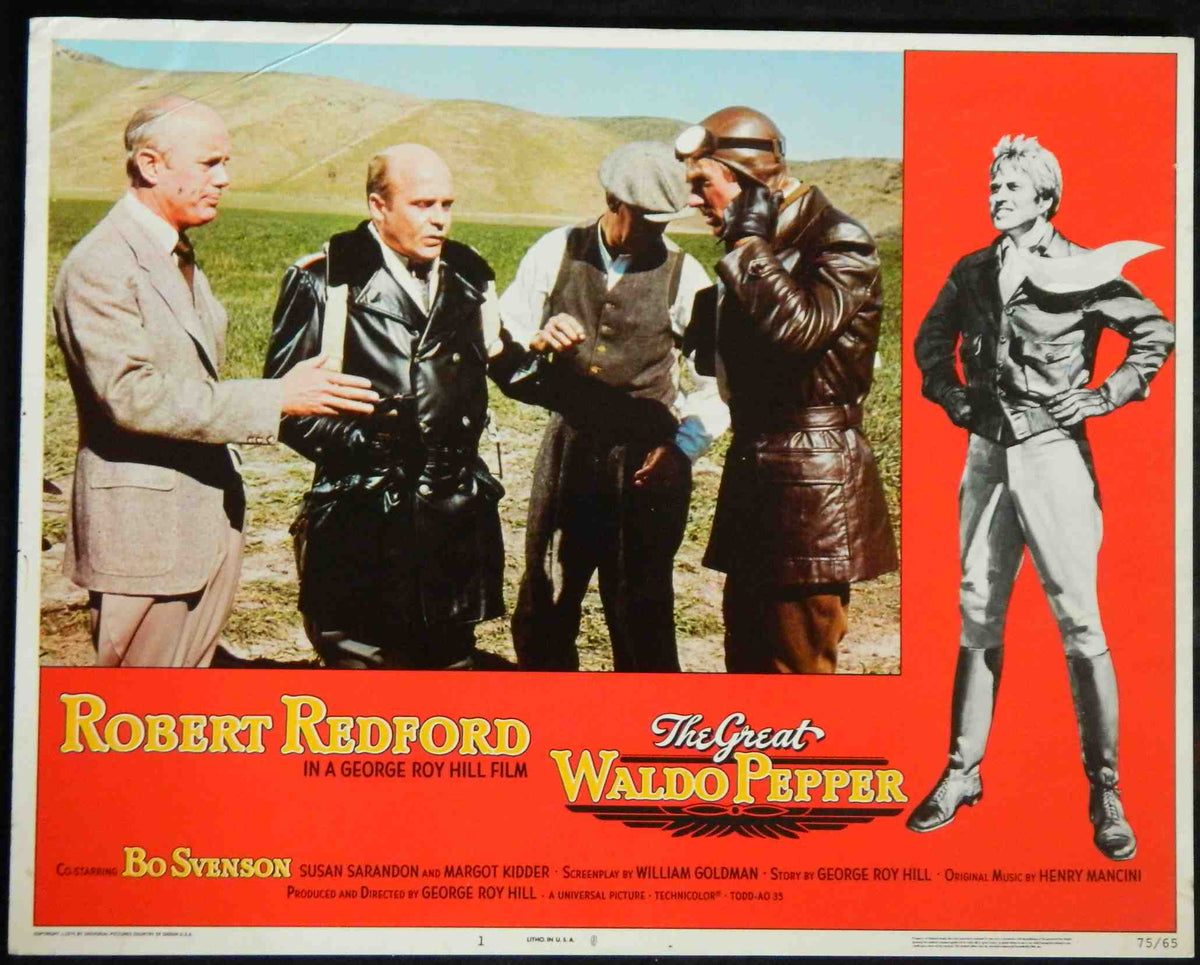 THE GREAT WALDO PEPPER (1) (1975) — Original Australian Lobby Card