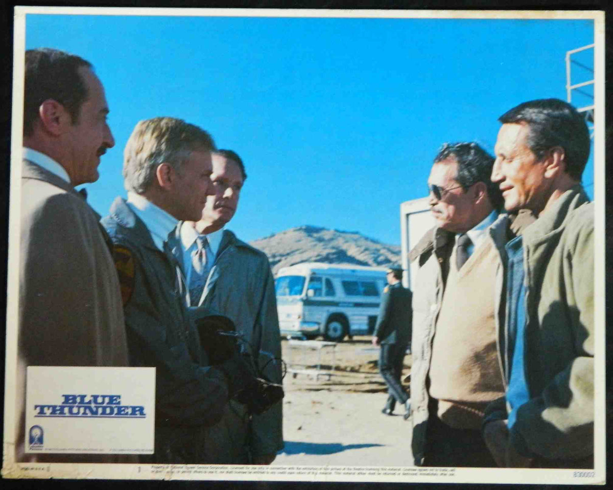 BLUE THUNDER (1) (1983) — Original Australian Lobby Card