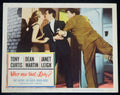 WHO WAS THAT LADY (8) (1960) — Original Australian Lobby Card