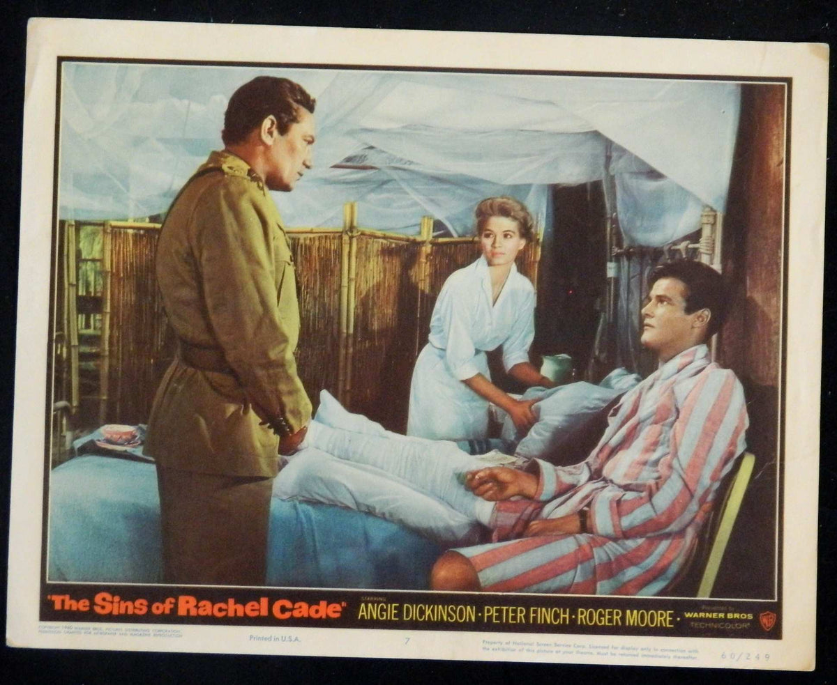 SINS OF RACHEL CADE (7) (1960) — Original Australian Lobby Card