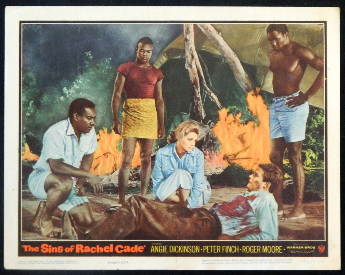 SINS OF RACHEL CADE (1) (1960) — Original Australian Lobby Card