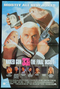 NAKED GUN 33 1/3 (1994) — Original Australian daybill movie poster