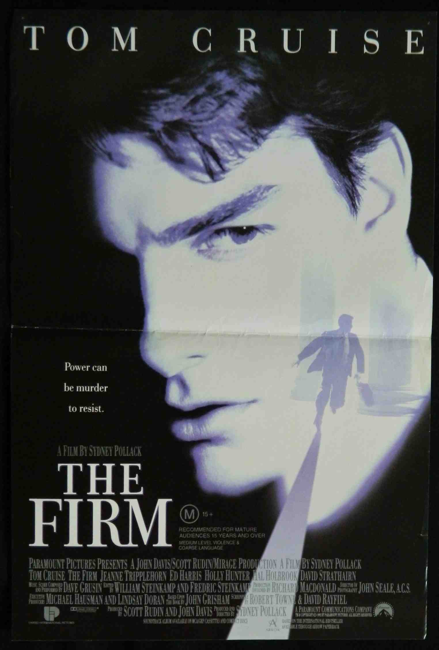 THE FIRM (1993) — Original Australian daybill movie poster