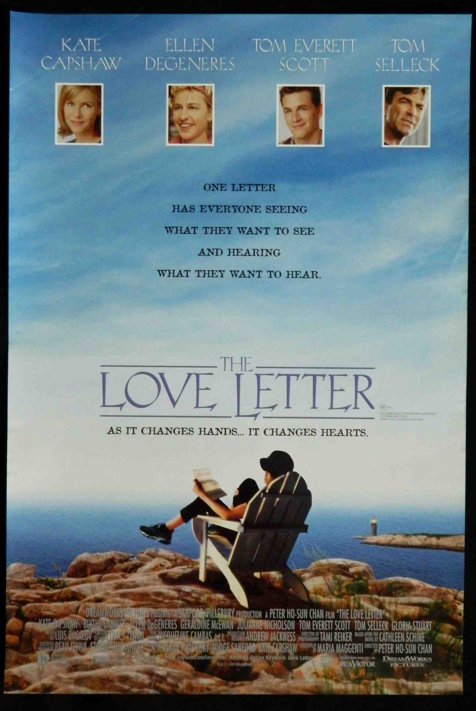 THE LOVE LETTER (1999) — Original Australian daybill movie poster