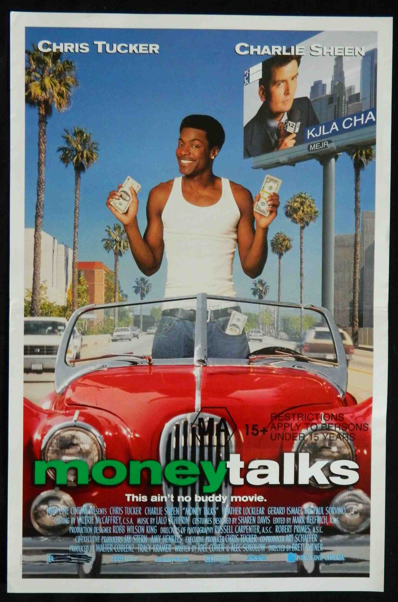 MONEY TALKS (1997) — Original Australian daybill movie poster