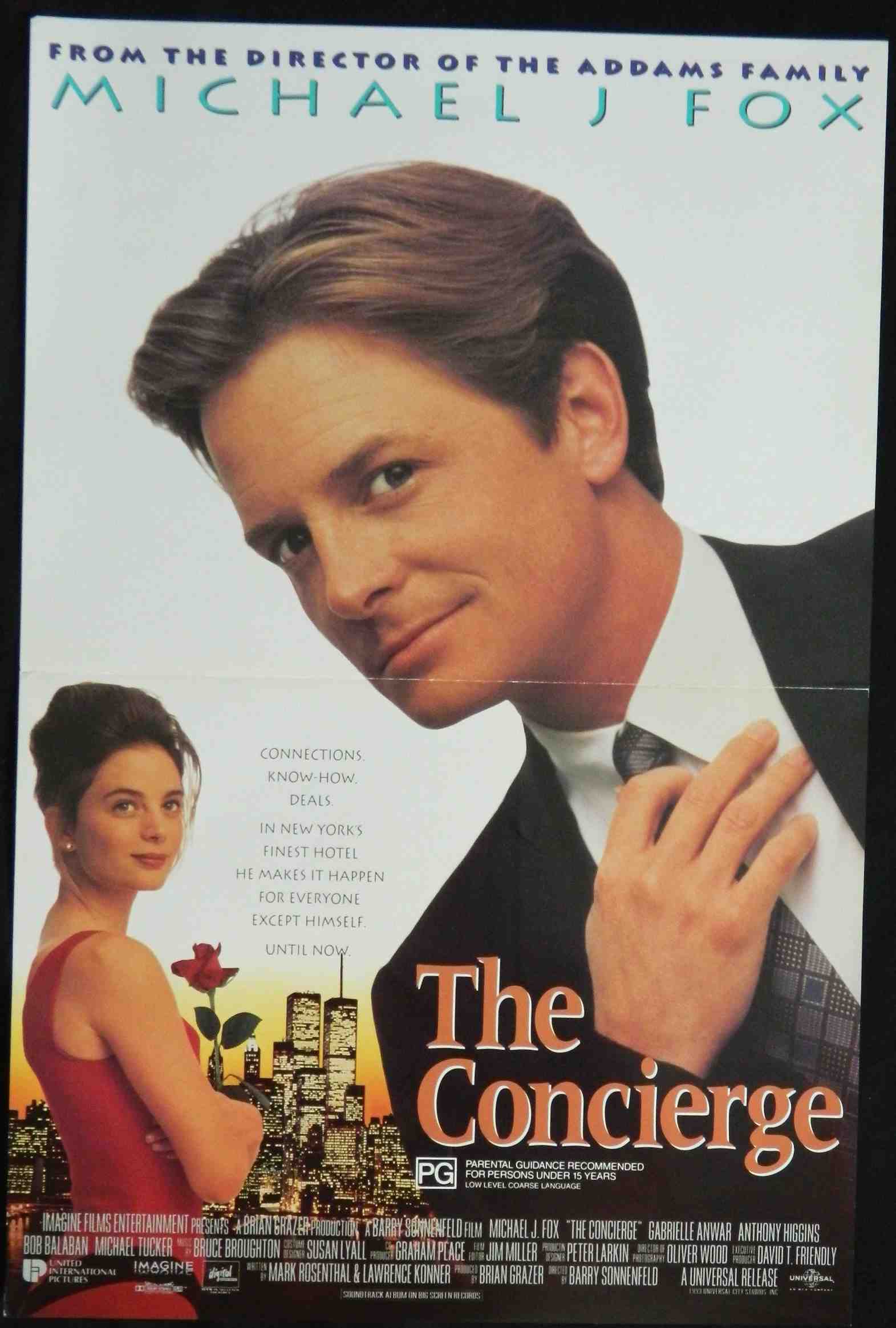 THE CONCIERGE (1993) — Original Australian daybill movie poster