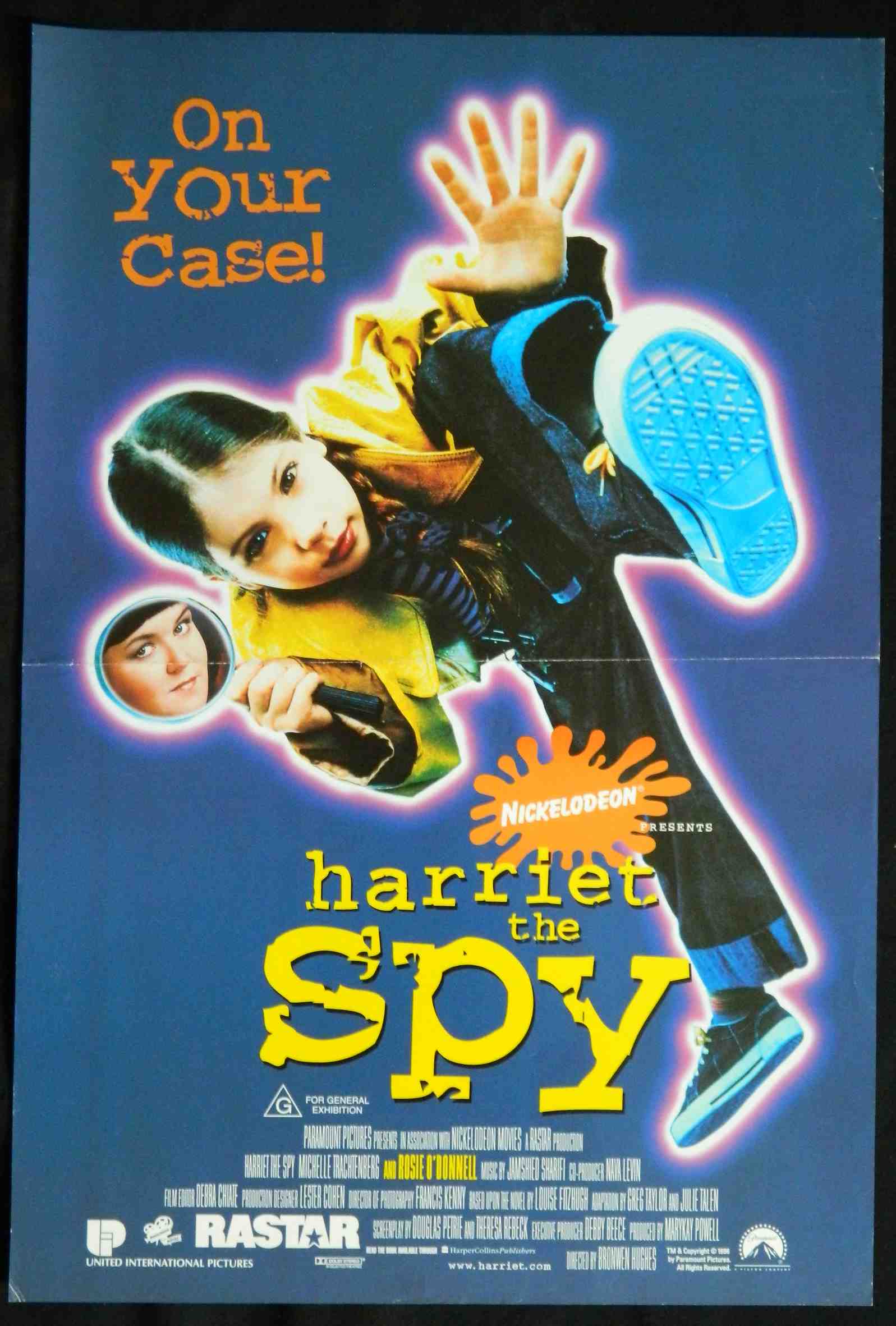 HARRIET THE SPY (1996) — Original Australian daybill movie poster