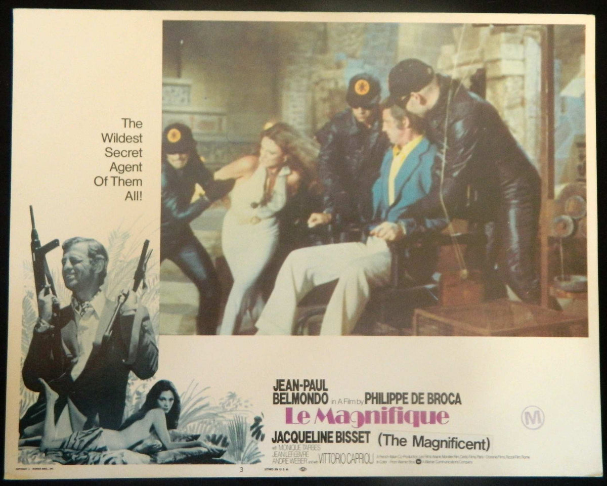 LE MAGNIFIQUE  (3)(1973) — Original Australian Lobby Card
