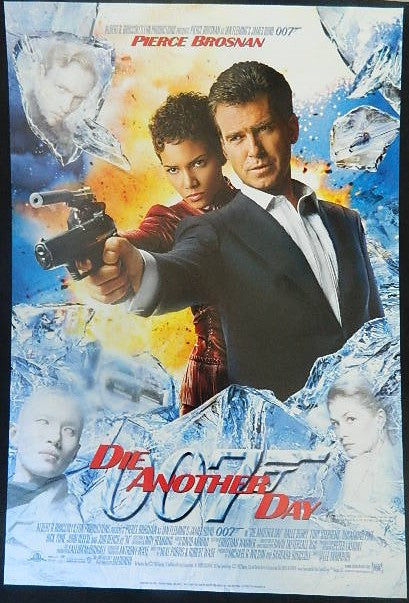 DIE ANOTHER DAY (2002)— Original Australian one sheet movie poster