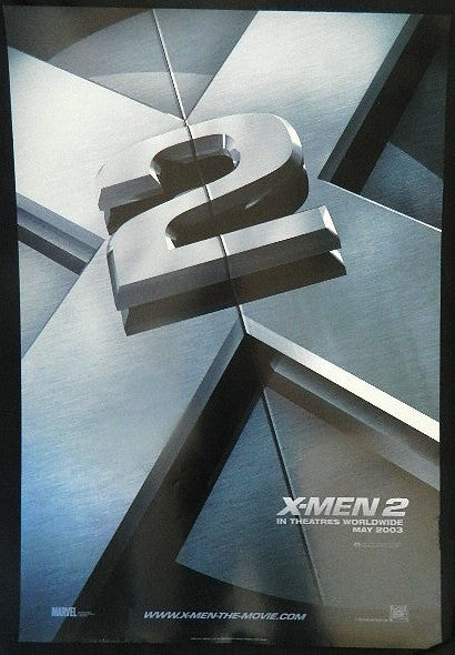 X-MEN 2 (2003)— Original Australian one sheet movie poster