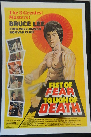 FIST OF FEAR TOUCH OF DEATH (1980)— Original Australian one sheet movie poster