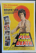 FIST OF FEAR TOUCH OF DEATH (1980)— Original Australian one sheet movie poster