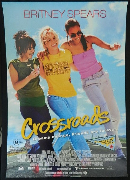 CROSSROADS (2002)— Original Australian one sheet movie poster