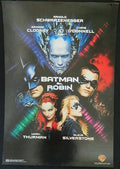 BATMAN AND ROBIN (TEASER) (1997) — Original Australian one sheet movie poster.