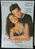 FOOLS RUSH IN (1997)— Original Australian one sheet movie poster