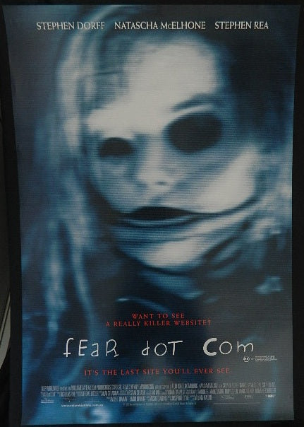 FEAR DOT COM (2002)— Original Australian one sheet movie poster