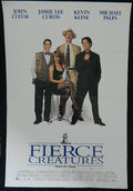 FIERCE CREATURES (1997)— Original Australian one sheet movie poster