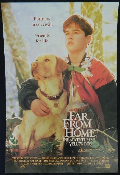 FAR FROM HOME  (1995)— Original Australian one sheet movie poster