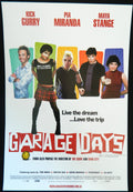 GARAGE DAYS (2002)— Original Australian one sheet movie poster