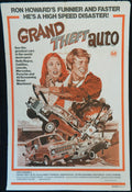 GRAND THEFT AUTO (1986)— Original Australian one sheet movie poster