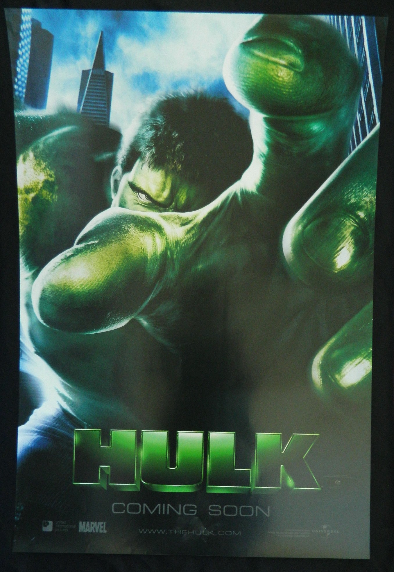 HULK (2003)— Original Australian one sheet movie poster