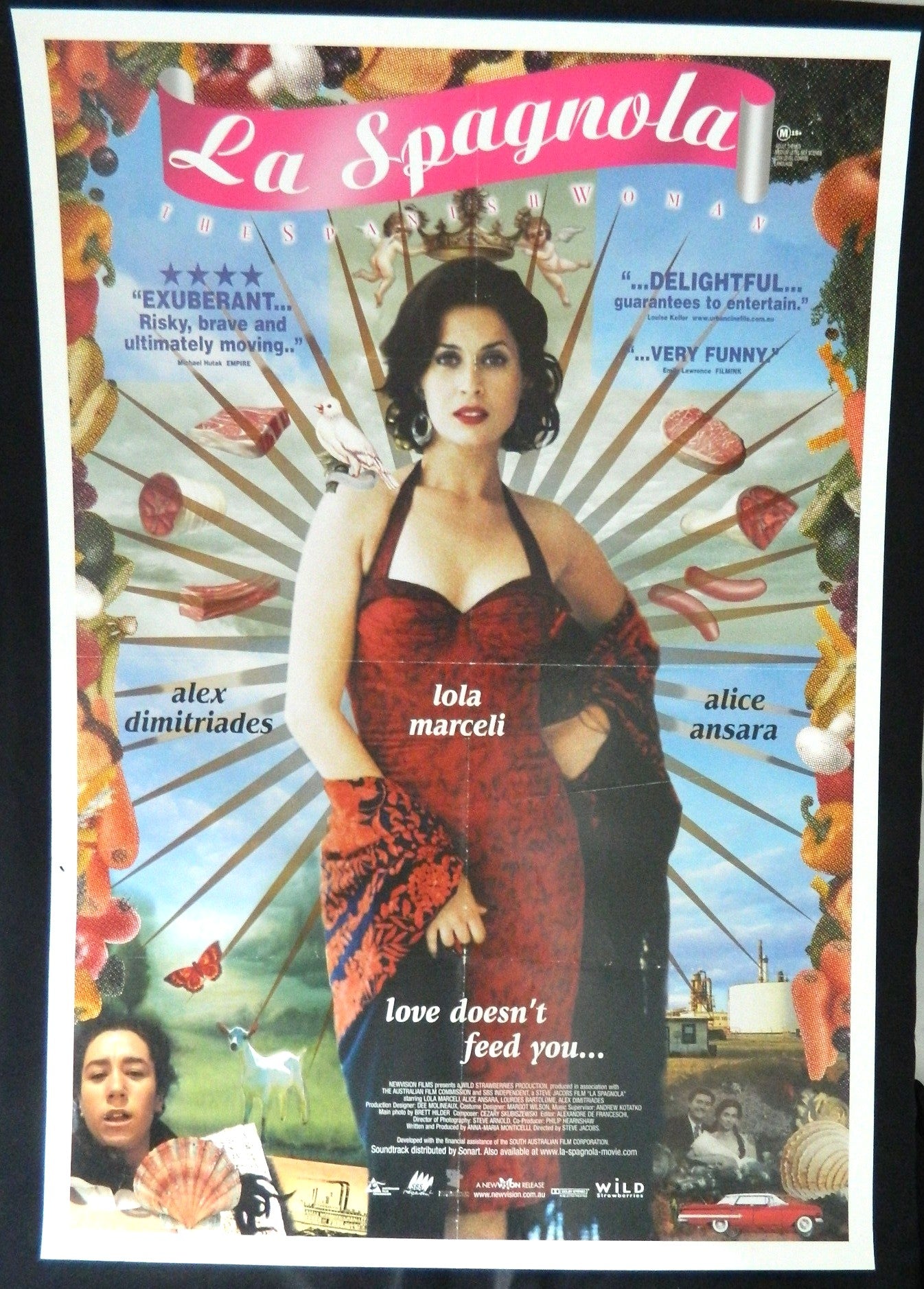 LA SPAGNOLA (2001) — Original Australian one sheet movie poster