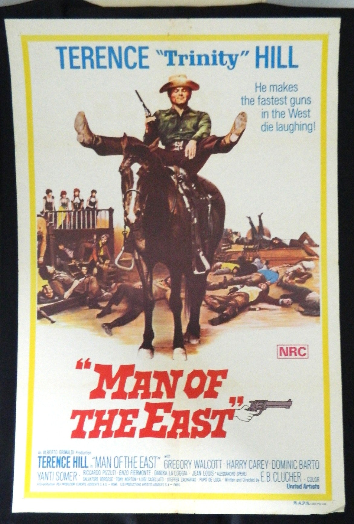 MAN OF THE EAST (1974)— Original Australian one sheet movie poster