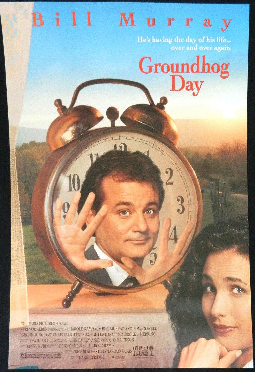 GROUNDHOG DAY (1993) — Original Australian one sheet movie poster