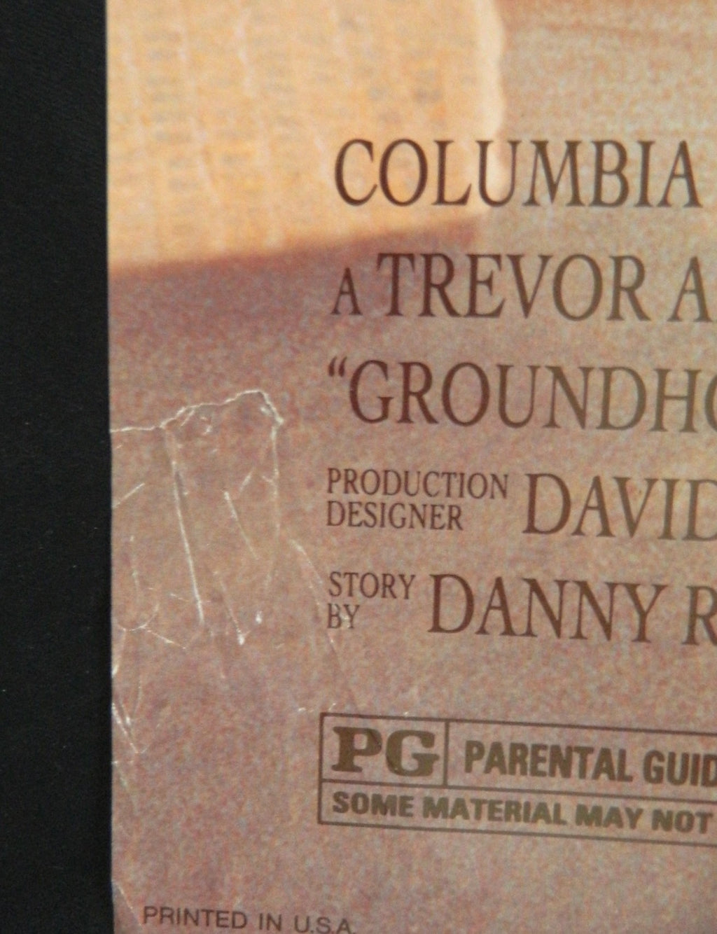 GROUNDHOG DAY (1993) — Original Australian one sheet movie poster