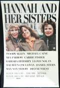 HANNAH AND HER SISTERS (1986)— Original Australian one sheet movie poster