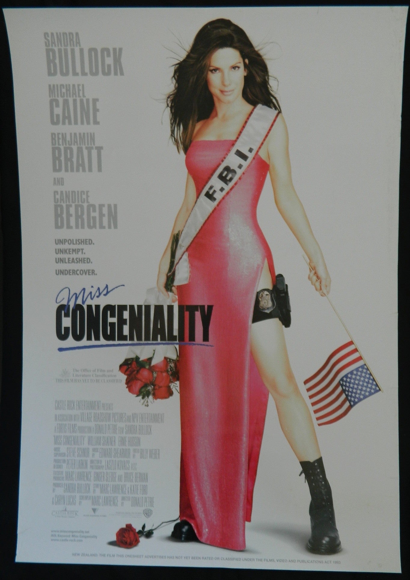 MISS CONGENIALITY (2000) - Original Australian one sheet movie poster.