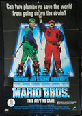 SUPER MARIO BROS (1993)— Original Australian one sheet movie poster.