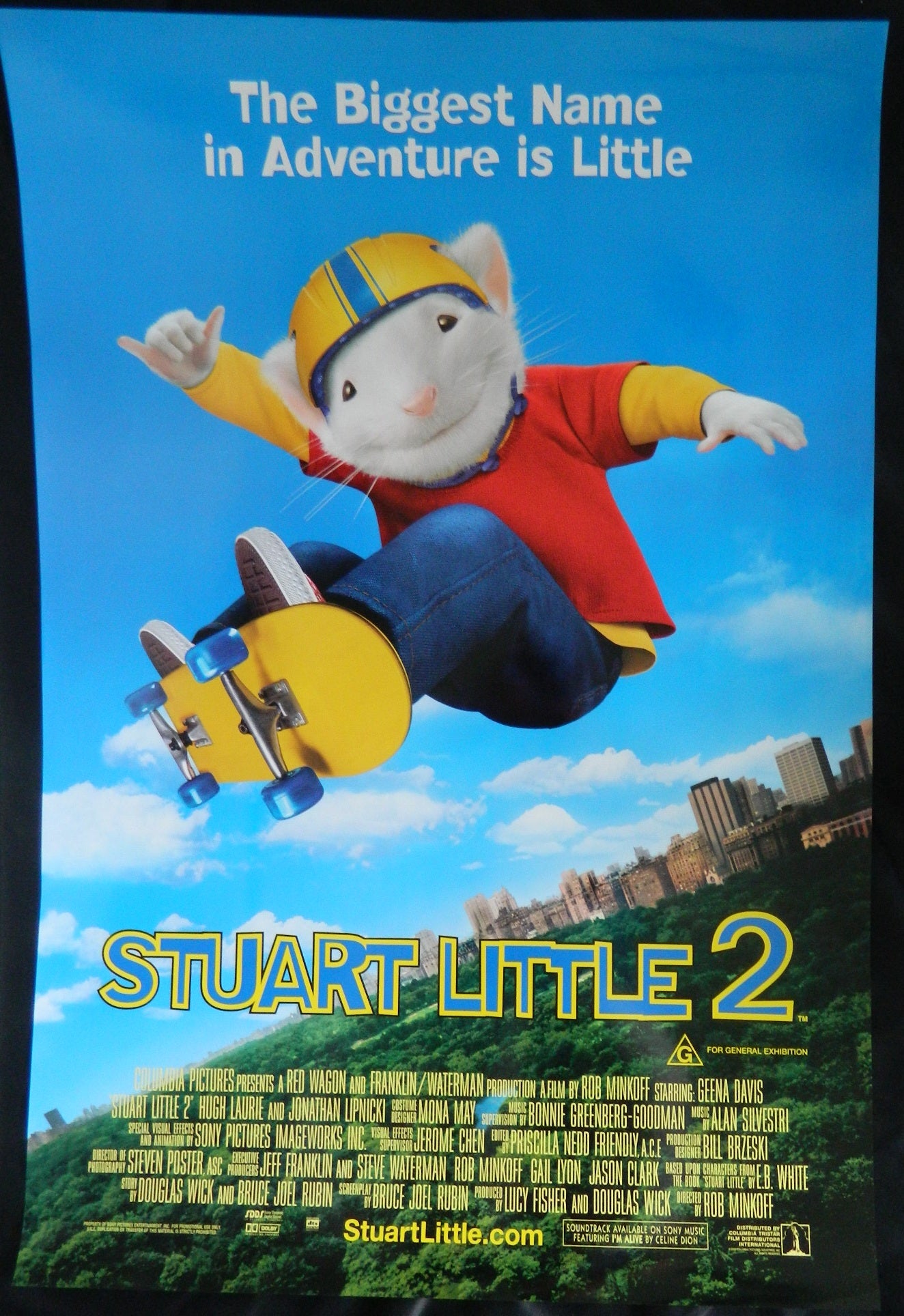 STUART LITTLE 2 (2002) — Original Australian one sheet movie poster