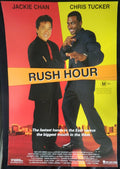 RUSH HOUR (1998)— Original Australian one sheet movie poster
