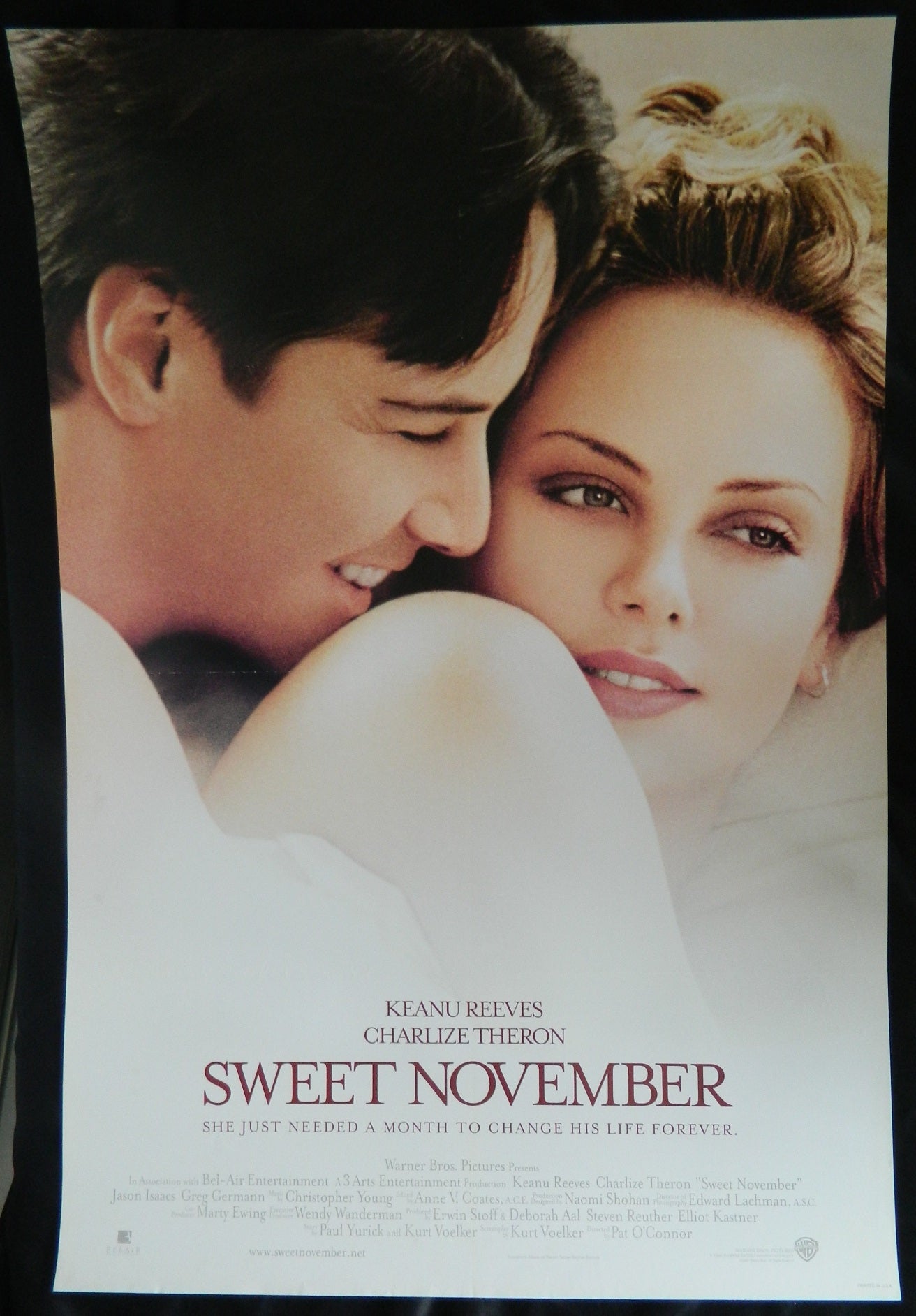SWEET NOVEMBER (2001)— Original Australian one sheet movie poster