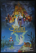 SWAN PRINCESS (1994)— Original Australian one sheet movie poster