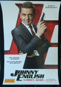 JOHNNY ENGLISH (2003)— Original Australian one sheet movie poster.