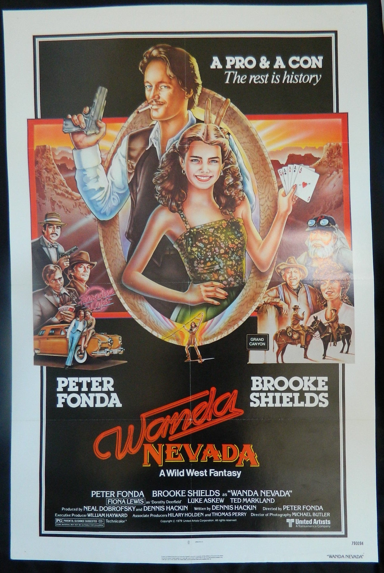 WANDA NEVADA  (1979)— Original Australian one sheet movie poster
