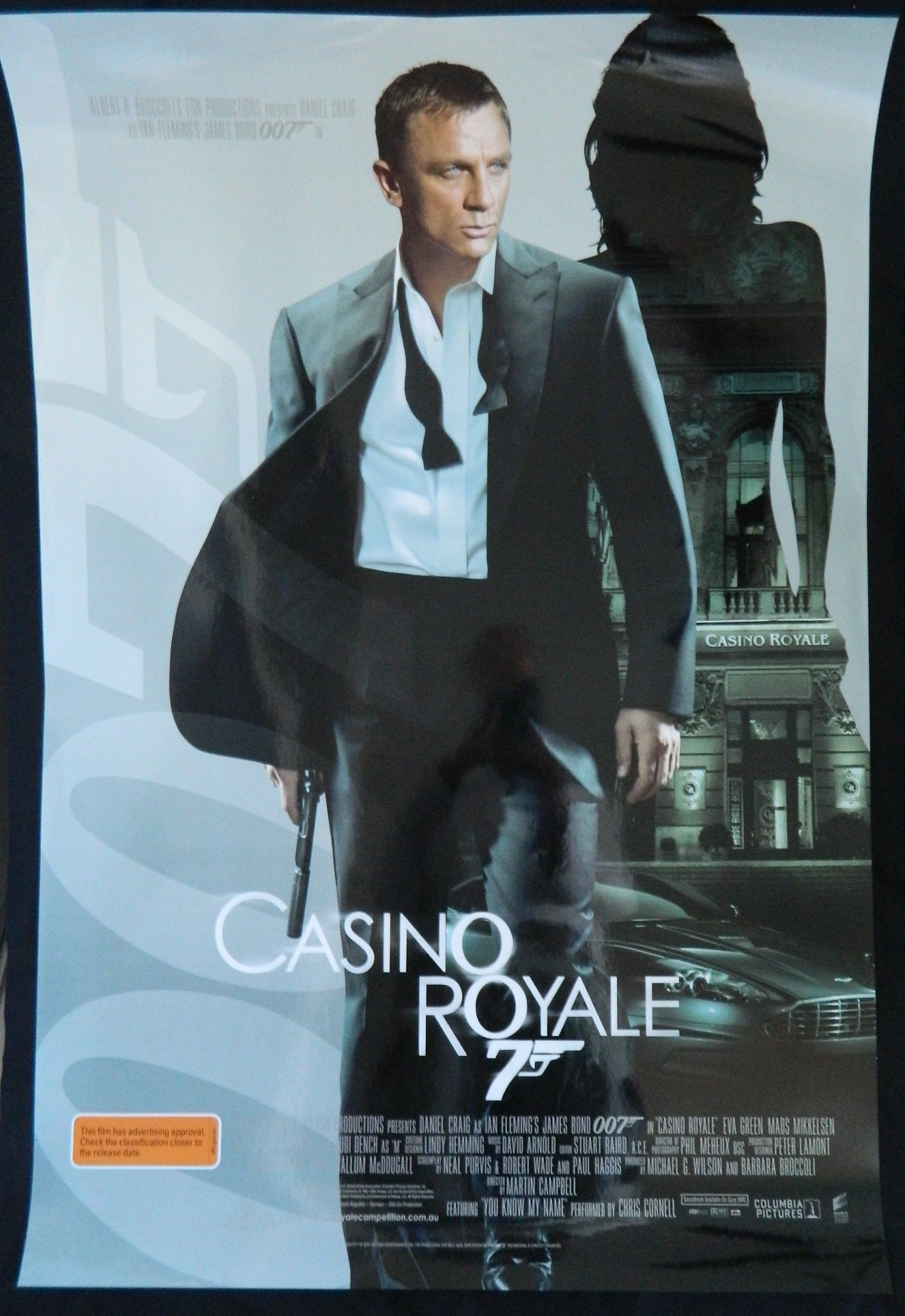 CASINO ROYALE (2006)— Original Australian one sheet movie poster.
