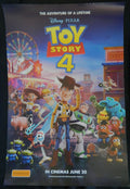 TOY STORY 4  (2019)— Original Australian one sheet movie poster.