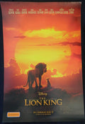 LION KING (IMAX) (2019)— Original Australian one sheet movie poster.