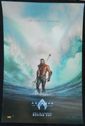 AQUAMAN (IMAX)(2023)— Original Australian one sheet movie poster.