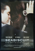 SEA BISCUIT (2002)— Original Australian one sheet movie poster.