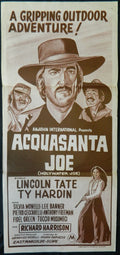 ACQUASANTA JOE (1971)— Original Australian daybill movie poster.
