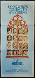 A WEDDING (1978)— Original Australian daybill movie poster.