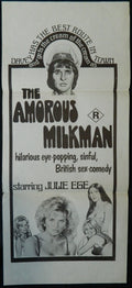 AMOROUS MILKMAN  (1975)— Original Australian daybill movie poster.
