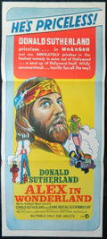 ALEX IN WONDERLAND (1971)— Original Australian daybill movie poster.