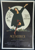 MOONSTRUCK (1987)— Original Australian one sheet movie poster.
