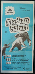 ALASKAN SAFARI (1968— Original Australian daybill movie poster.
