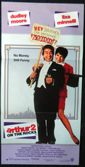 ARTHUR 2 ON THE ROCKS  (1988)— Original Australian daybill movie poster.